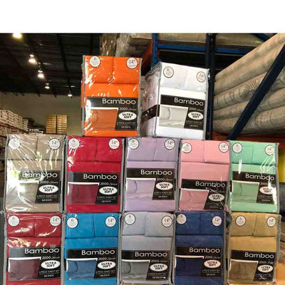Fil teinté 100% fibre de polyester 6 pièces de bambou