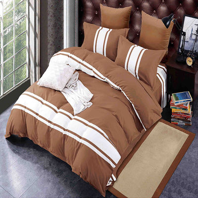 100% coton 4 pièces lit de couverture ensemble pour chambre à coucher dans l'hôtel de luxe toutes tailles
