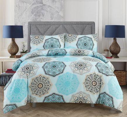 Super doux couvercle de couette en microfibre brossé 4 pièces 1,5-2 kg pour l'anniversaire de mariage