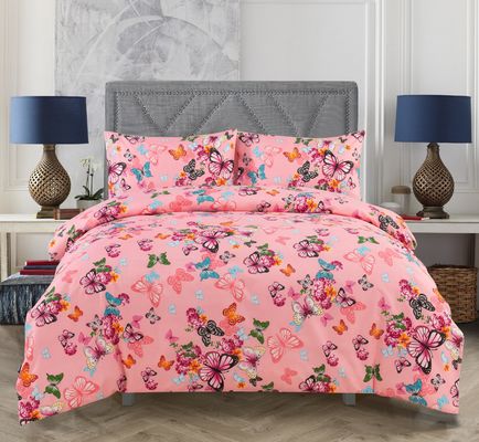 Super doux couvercle de couette en microfibre brossé 4 pièces 1,5-2 kg pour l'anniversaire de mariage