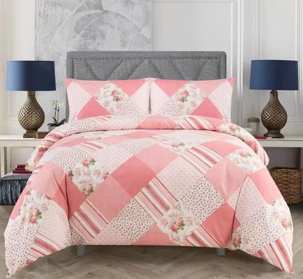 Super doux couvercle de couette en microfibre brossé 4 pièces 1,5-2 kg pour l'anniversaire de mariage