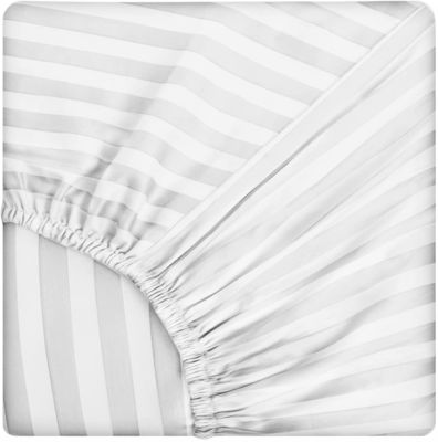 Compte de fils 500 100% en coton, feuille satinée, tissage à bande de Damas, chambre à coucher essentielle