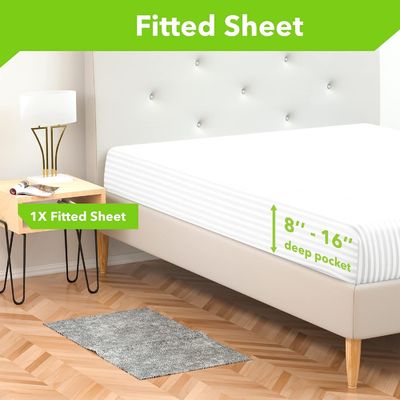 Compte de fils 500 100% en coton, feuille satinée, tissage à bande de Damas, chambre à coucher essentielle