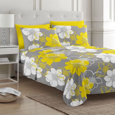 Des ensembles de draps de design de fleurs pour des lits de 1,5 m et 5 pieds Le complément parfait à votre maison