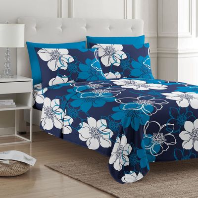 Des ensembles de draps de design de fleurs pour des lits de 1,5 m et 5 pieds Le complément parfait à votre maison