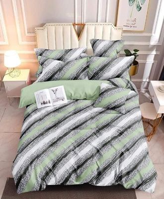 3d Manche de jeu imprimé maison lit drap Comfort Set Lit 3 pièces en type de motif solide