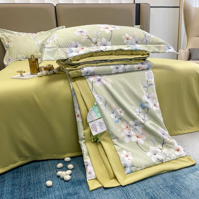 Modèle solide 300TC lit de bambou de luxe pour la personnalisation et le sommeil confortable