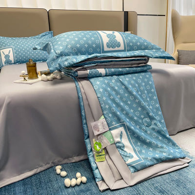Modèle solide 300TC lit de bambou de luxe pour la personnalisation et le sommeil confortable