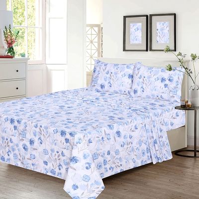 133x72 Tissus 100% coton draps de lit 4 pièces ensembles de lit en coton organique