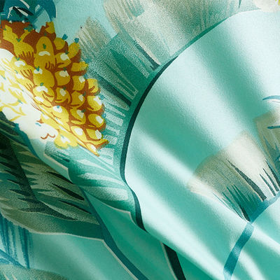 300tc Compte de fils Couleurs naturelles Décoration florale Ensemble de feuilles de coton tricotées