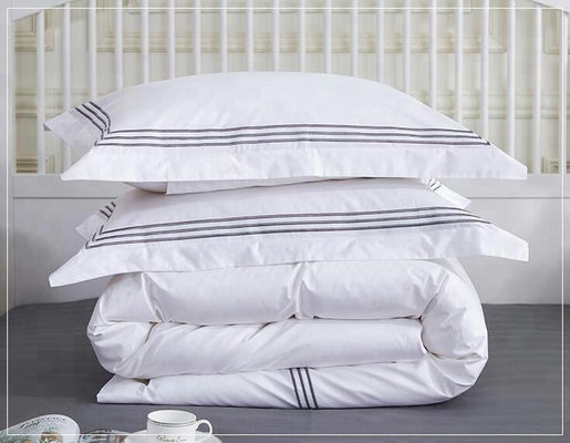 60 Comptez Les vêtements purs Les draps en coton pour dormir confortablement dans les hôtels