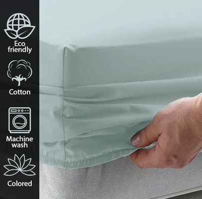 Accueil / Hôtel / Dortoir ne remplit pas de gris bleu Textiles à domicile 4 pièces 100% polyester