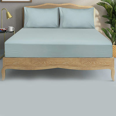 Accueil / Hôtel / Dortoir ne remplit pas de gris bleu Textiles à domicile 4 pièces 100% polyester