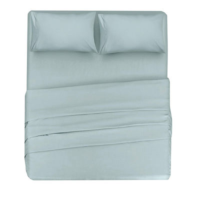 Accueil / Hôtel / Dortoir ne remplit pas de gris bleu Textiles à domicile 4 pièces 100% polyester