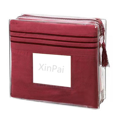 80 grammes de microfibre trois lignes de broderie Lit ensemble 4 pièces pour la chambre