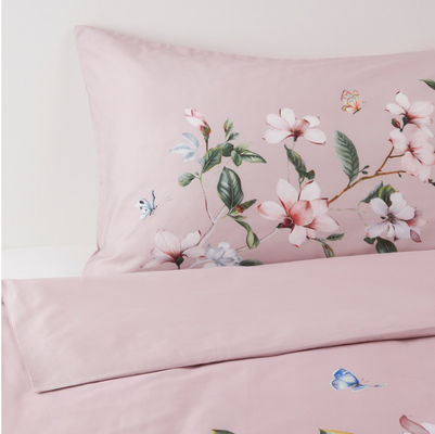 Fin Coton Imprimé Tissus maison 4 pièces Lit Lit Couverture Couette Conception personnalisable